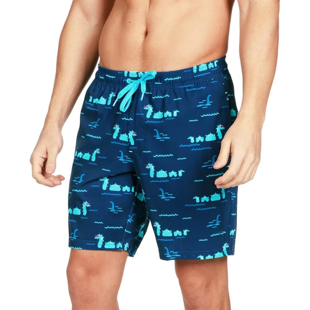 Tipsy Elves Nothin' But Nessy Stretch Swim Trunks Size 3XL